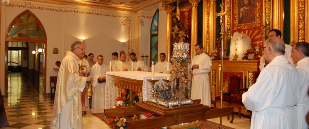 16 abril visita de las reliquias de s. Juan de Avila