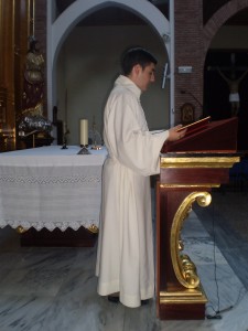 Testimonio Andrés Ibañez II - Seminario Diocesano San Fulgencio - Diócesis de Cartagena - Murcia