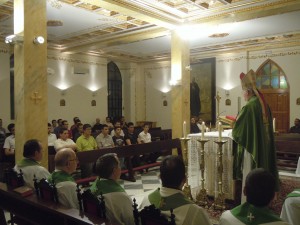 Inicio de curso Obispo .- Seminario de Murcia - Diocesis Cartagena.- 19 de septiembre de 2013 .-007