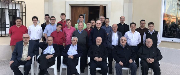 Visita sacerdotes, seminario san José, diócesis de Cartagena